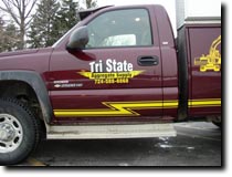 Tri State Aggregate Supply Truck by RG Graphix.