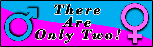 There Are Only Two! Bumper Sticker.