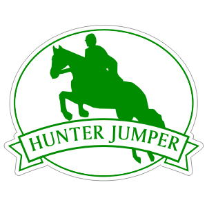 Hunter Jumper Decal.