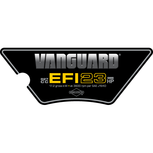 Briggs & Stratton VANGUARD EFI 23HP Engine Shroud Decal, TM786.
