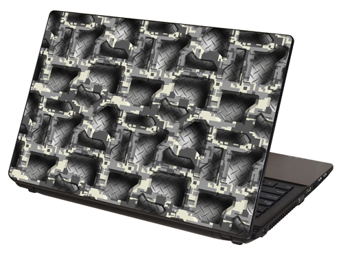 LTSCAMO-101, "Diamond Digital Camo" Laptop Skin by RG Graphix.