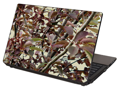 LTSCAMO-110, "Natural Woods Camo" Laptop Skin by RG Graphix.
