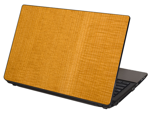 Oak Wood Vertical Grain Laptop Skin, LTSW-113.