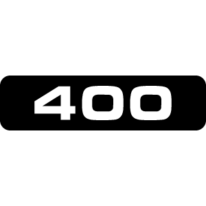 Allis-Chalmers "400" Decal, TM662.