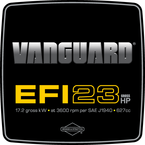 Briggs & Stratton VANGUARD EFI 23HP Engine Decal, TM787.